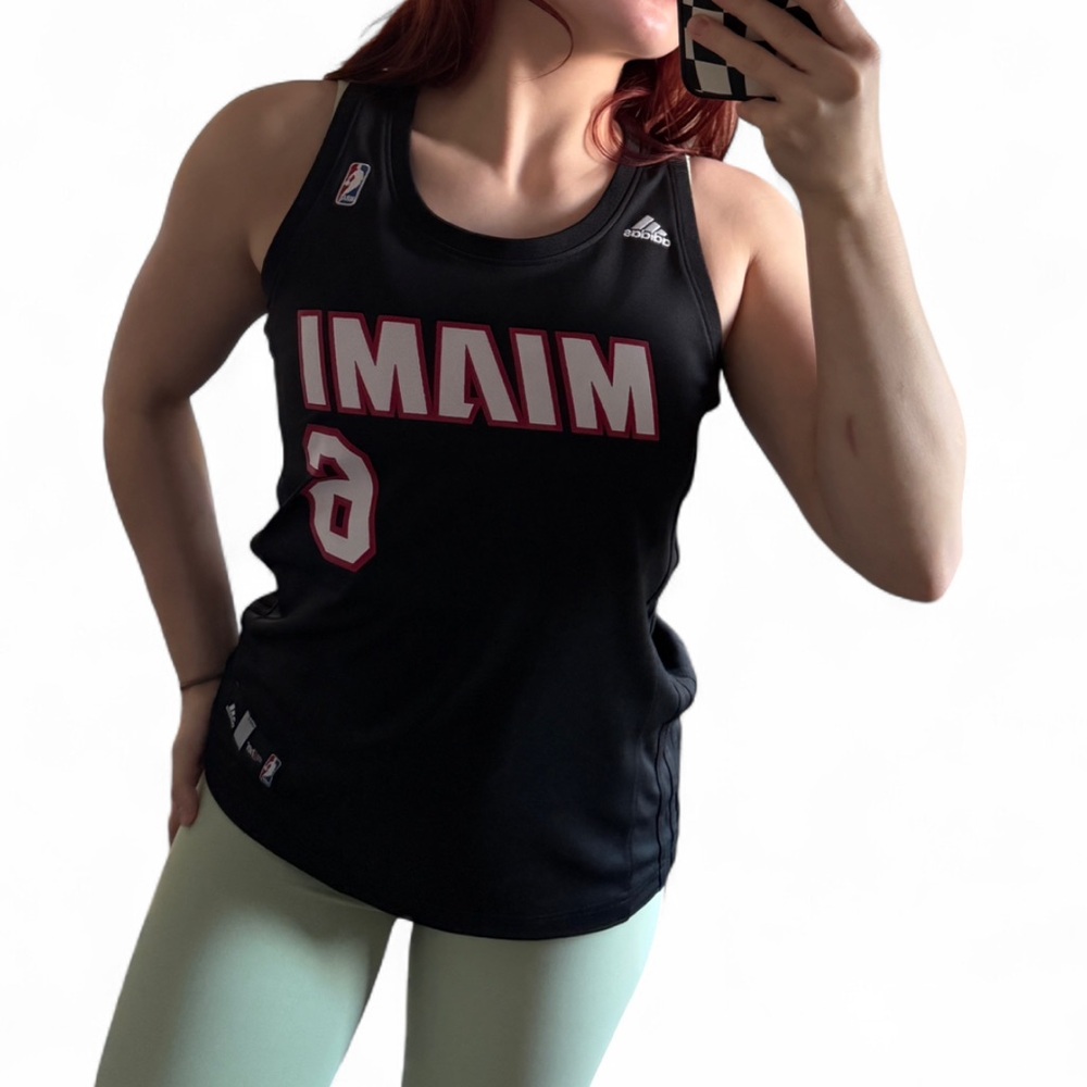 Rare LeBron James adidas Miami heat jersey